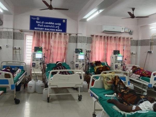 Dialysis machines sponsored through Rotary